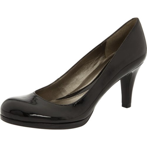 Naturalizer Women's Michelle Classic Black patent Leather Heels Pumps Shoes 8 - Picture 1 of 9